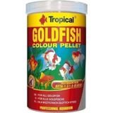 Tropical Goldfish Colour Pellet Japon Balıkları İçin Renklendirici Granül Balık Yemi Small 250 Ml 110 Gr