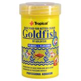 Tropical Goldfish Flakes 100 ml 20 GR. Japon Balıkları İçin Pul Balık Yemi