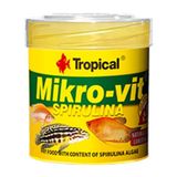 Tropical Mikro-Vit Spirulina 50 ml/32 gr Kutu Balık Yemi