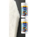 Tropical Mix Selection Lepistes-Melek-Moli Balık Yemi 2X125ML, Soffice 70GR Akvaryum Filtre Elyaf 34X180CM - 2x125ml + 70gr