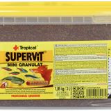 Tropical Supervit Mini Granüller Premium Zımba Gıda Tüm Süs Balıkları için, 1'li Paket (1 x 3 L)