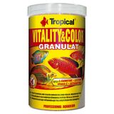 Tropical Vitality Color Granulat Tropikal Balıklar için Renklendirici Granül 250 ml Balık Yemi