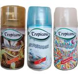 Tropicana Air Freshener Musk Misk 260 ml + Soft Hafif 260 ml + Bubble Gum Koku 260 ml Parfüm Sprey Oda Kokusu