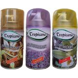 Tropicana Air Freshener Oda Koku Musk Misk Lavender Lavanta Ipeksi Vanilya Koku Parfüm Sprey 260 ml x 3 Adet