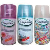 Tropicana Air Freshener Rose Gül 260 ml + Soft Hafif 260 ml + Bubble Gum Ferahlık Koku 260 ml Parfüm Sprey Oda Kokusu