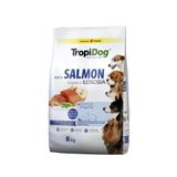 Tropidog Somonlu Ve Pirincli Kucuk Irk Yetiskin Kopek Mamasi 8 Kg