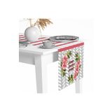 Tropik Home Amerikan Servis Dijital Baskılı Sweet Desen Renkli Masa Sunum Runner 40x145