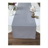 Tropik Home Amerikan Servis Pamuklu Gri Renkli Masa Sunum Runner 40x140 Gri