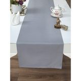 Tropik Home Amerikan Servis Pamuklu Gri Renkli Masa Sunum Runner Tropikhome 40X170 - 120 x 40 cm