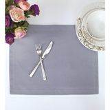 Tropik Home Amerikan Servis Pamuklu Gri Renkli Masa ve Salon Sunum Supla 35X45 Tropikhome - 35 x 45 cm