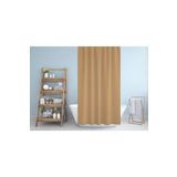Tropik Home Banyo Perdesi - Tek Kanat Duş Perdesi, Polyester Kumaş Duşakabin Perdesi 180x200 Cm Küvet Perdesi Bej