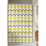 Tropik Home -Corner Play Gri- Çift Kanatlı Banyo Duş Perdesi (2X110x200)