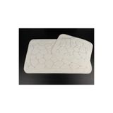 Tropik Home Mera Kaymaz Taban 2'li Pamuklu Banyo Paspası Yıkanabilir 60X100 50X60CM Banyo Halısı Ekru