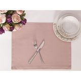Tropik Home Pamuklu Pudra Renkli Amerikan Servis Masa Sunum Supla Tropikhome 35X45 - 35 x 45 cm