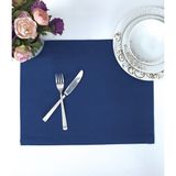 Tropik Home Tropikhome Pamuklu Mavi Renkli Amerikan Servis Supla 35X45 - 35 x 45 cm