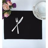 Tropik Home Tropikhome Pamuklu Siyah Renkli Amerikan Servis Supla 35X45 - 35 x 45 cm