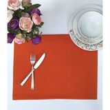Tropik Home Tropikhome Pamuklu Turuncu Renkli Amerikan Servis Supla 35X45 - 35 x 45 cm