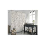 Tropik Jackline Banyo Duş Perdesi Çift Kanat 2x110x200cm