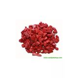Tropikal Akvaryum – Fanus – Teraryum Kırmızı Renkli Dekor Taşları 8-10 Mm 1 Kg