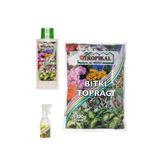 TROPİKAL Bitki Toprağı -10 Lt , Genel Bitki Besini 1 Lt, Yaprak Temizleyici 250 Ml