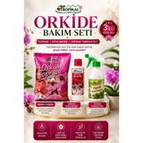 TROPİKAL Esg Plus Orkide Bakım Seti 3’lü – Orkide Toprağı + Bitki Besini + Yaprak Temizleyici