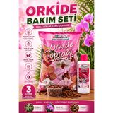 TROPİKAL Esg Plus Orkide Toprağı ve Bitki Besini Seti – Premium Orkide Bakım Paketi