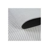 Tropikal Home Konforlu Şık Dekoratif Kaymaz Tabanlı, Yıkanabilir Ve Leke Tutmaz Dört Mevsim Yolluk, gri 80 x 340