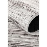 Tropikal Home Modern Desenli Kaymaz Taban Elit Şık Dört Mevsim Yıkanabilir Halı Yolluk, gri 80 x 110, th11092gri80x110