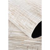 Tropikal Home Modern Desenli Kaymaz Taban Elit Şık Dört Mevsim Yıkanabilir Halı Yolluk, krem 80 x 150