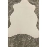 tropikal home Post Halı Peluş Tavşan Tüyü Hissi Yıkanabilir Banyo Koridor Yolluk Oda