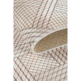 Tropikal Home Relax Konforlu Şık Dekoratif Kaymaz Tabanlı, Yıkanabilir Ve Leke Tutmaz Dört Mevsim Yolluk, kahve 100 x 340