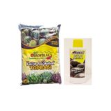 TROPİKAL Kaktüs Sukulent Özel Toprak Karışımı+500 ml. Özel Bitki Besini