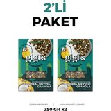 Tropikal Meyveli Granola - Spirulina, Chia 2'li Paket 2X250 Gram - 500 gr