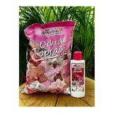 TROPİKAL Orkide Toprağı 3 Lt + Orkide Çiçek Açtıran Bitki Besini 225 Ml