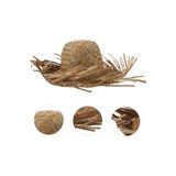 Tropikal Parti Natural Hasır Şapka P2993S7140