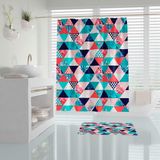 Tropikhome Küflenmez Duş Perdesi Yüksek Kaliteli Banyo Perdesi Dekoratif 180x200 Duş Perdesi, Polyester Kumaş Duş Perdeleri, modern tarz küvet perdesi 12 C Halkalı Su Geçirmez Duş Perdesi Orjinal Banyo Perdeleri