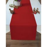 Tropikhome Pamuklu Kırmızı Renkli Runner 40X140 - 40 x 140 cm