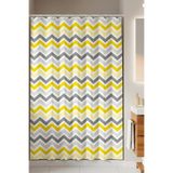 Tropikhome Tropik Home -Corner Play Gri- Çift Kanatlı Banyo Duş Perdesi (2x110x200)