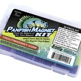 Trout Magnet -"Alabalık Mıknatıs panfish Mıknatıs Seti - 70 Bölünmüş Kuyruk Grub Oluşumu 15 Siyah Boyut 8 Kancalar"}