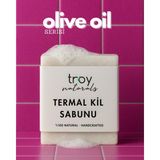 Troy Naturals Doğal Termal Kil Sabunu - Beyaz