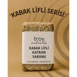Troy Naturals Kabak Lifli Katran Sabunu 100 gr - Kahverengi