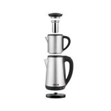 Troya By Hook Inox Çaycı Elektrikli Çay Makinesi Kaliteli Paslanmaz Çelik Filtre (1.8l - 1500W)