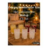 troykar Özer Home 6'LI SERT PLASTİK Şalgam Limonata Meşrubat İçecek Düğün Davet Parti Organizasyon Bardağı