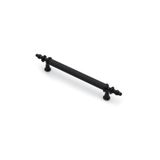 TRS MOBAKS Trs Alüminyum 160 Mm Asos Boru Kulp Lüks Modern Mutfak Dolap Çekmece Mobilya Kulbu Siyah