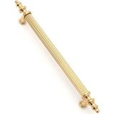 TRS Mobaks Trs Alüminyum Asos Boru Kulp Lüks Modern Dolap Mutfak Çekmece Vestiyer Kulp - Altın - 64 mm
