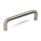 TRS Mobaks Trs Alüminyum U Kulp Lüx Modern Dolap Mutfak Çekmece Vestiyer Kulp - 224 mm - İnox