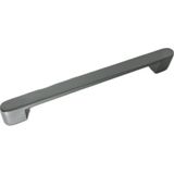 TRS Mobaks Trs Alüminyum Uhud Kulp Lüx Modern Dolap Mutfak Çekmece Vestiyer Kulp - Krom - 128 mm