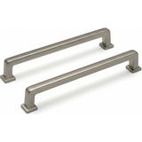 TRS Mobaks Trs Lüx Rüzgar Kulp 160 mm Dolap Mutfak Çekmece Vestiyer Kulp - İNOX