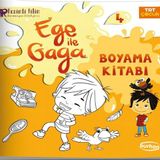 Trt Çocuk /Ege İle Gaga Boyama Kitabı 4