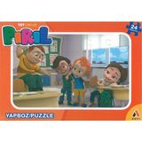 Trt Çocuk Pırıl 24 Parça Frame Puzzle (24X34CM)-2022